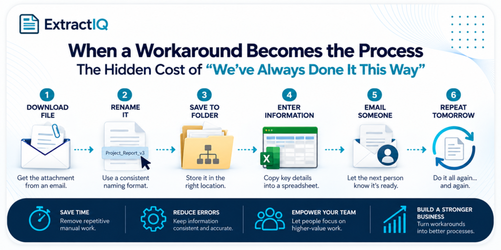 When a Workaround Becomes the Process: The Hidden Cost of “We’ve Always Done It This Way”