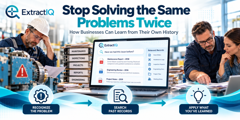 When the Same Problem Keeps Coming Back: How Businesses Can Learn from Their Own History